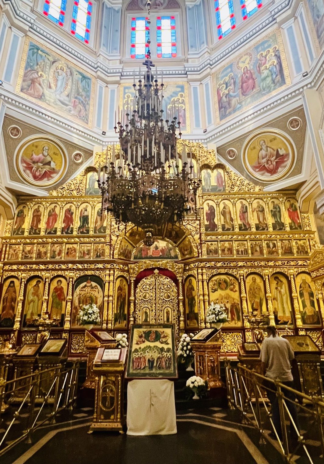 Golstück von innen: Christi-Himmelfahrt-Kathedrale. Foto: M. Trinius