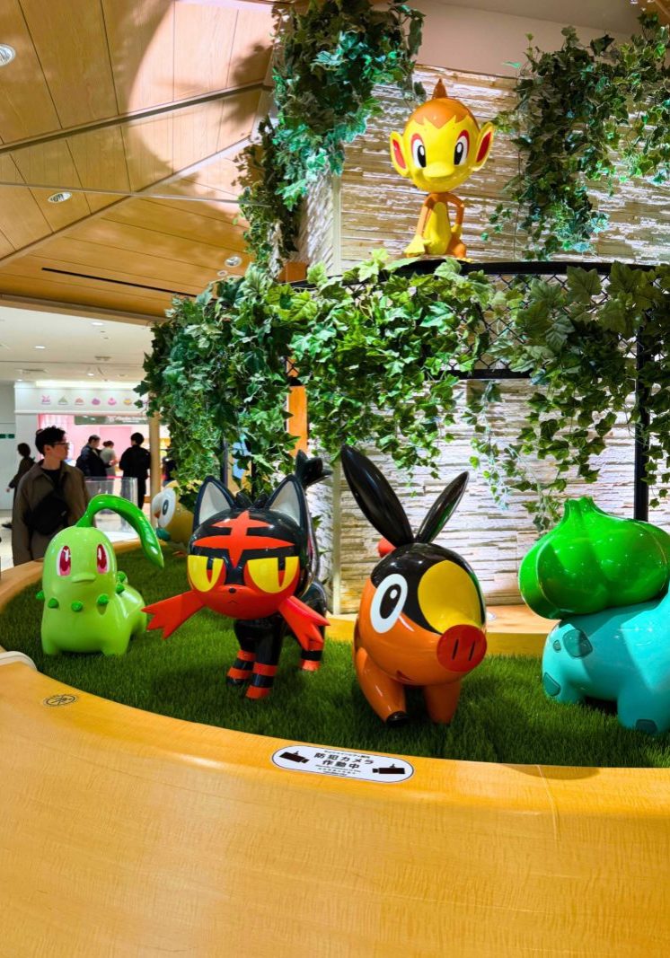 Überall findet man hier die kleinen Monster: Hier in Sunshine City Ikebukuro. Foto: M.Weller