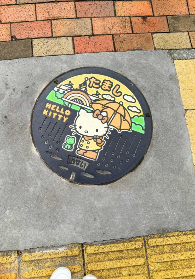 Hier sind selbst die Gulli Deckel super niedlich! Foto: M.Weller