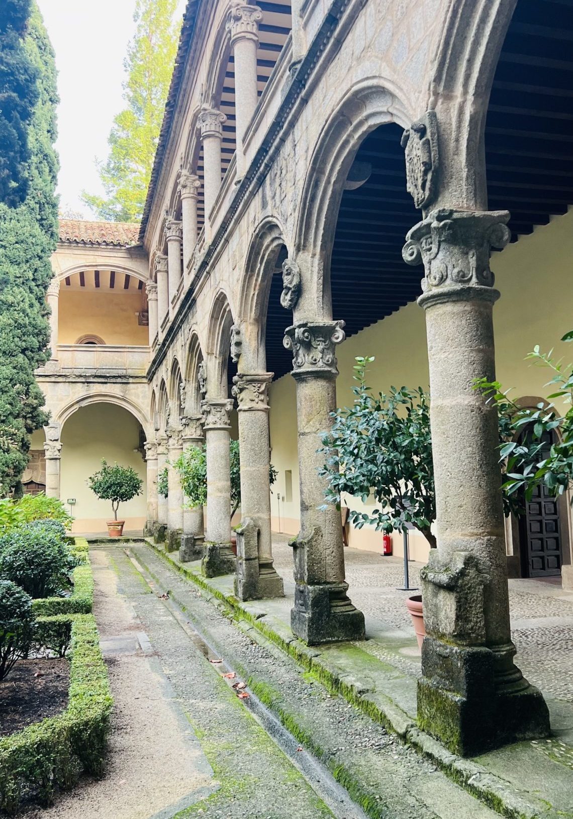 Hier wandelten früher Mönche in Yuste. Foto: M. Trinius