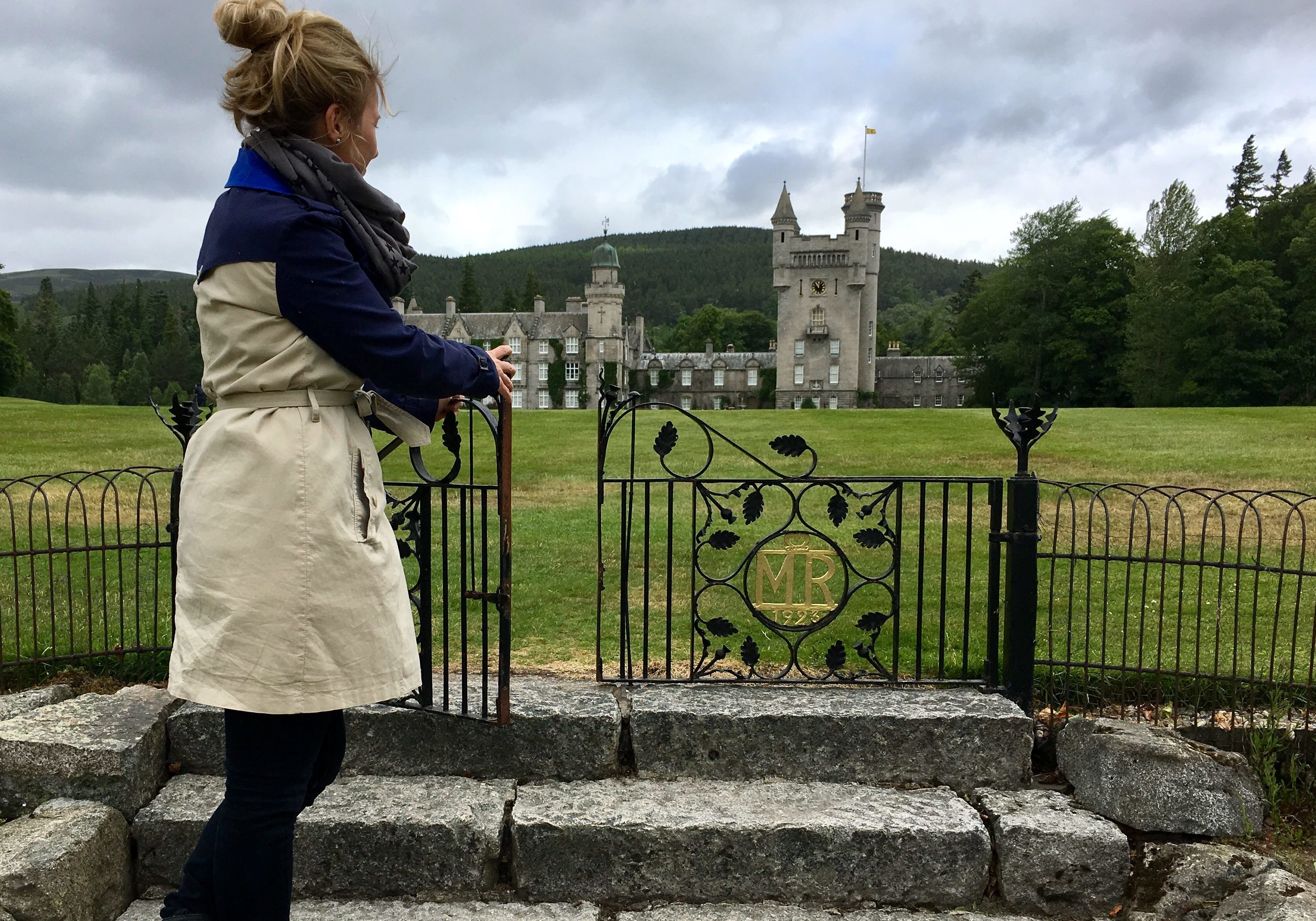 Schloss Balmoral in Schottland – der beste Highlander der Saison darf dort der Queen die Hand schütteln  Foto: Yvonne Weiß