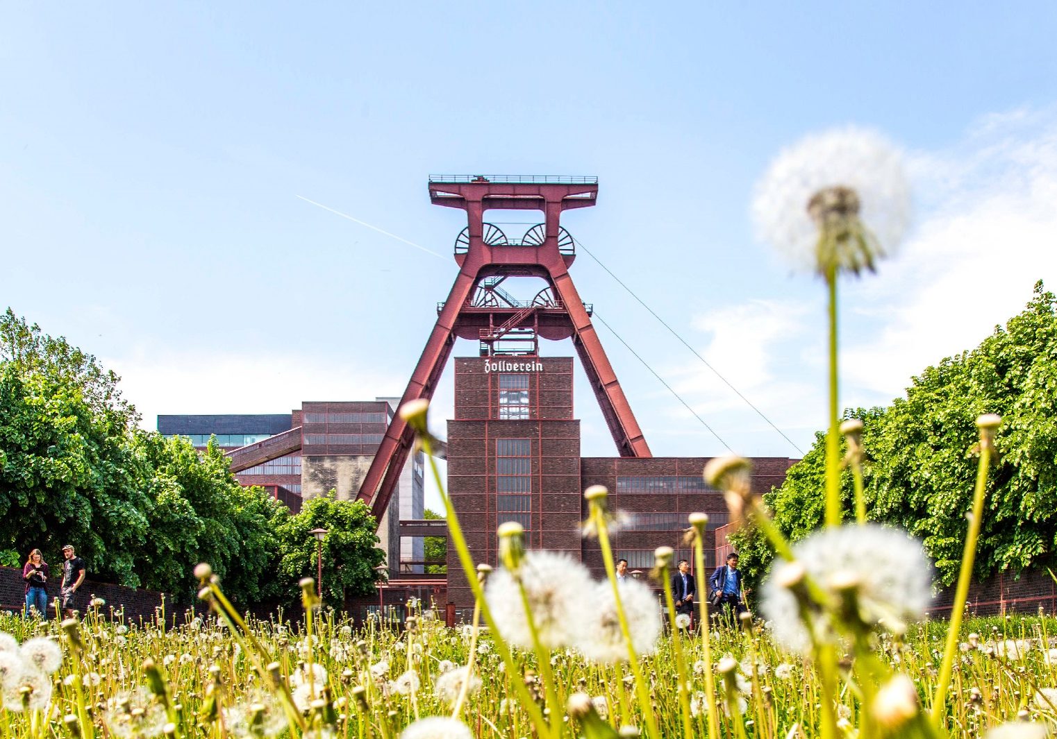 Ein Highlight der Industriekultur: der Förderturm des UNESCO-Welterbes Zollverein. Foto: Visit Essen