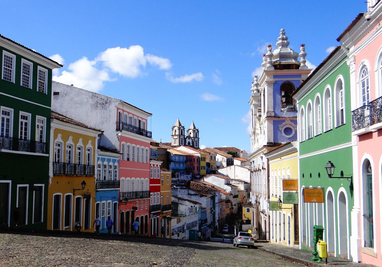 Die schöne Altstadt von Salvador de Bahia lohnt den Besuch. Sie gehört zum UNESCO-Weltkulturerbe