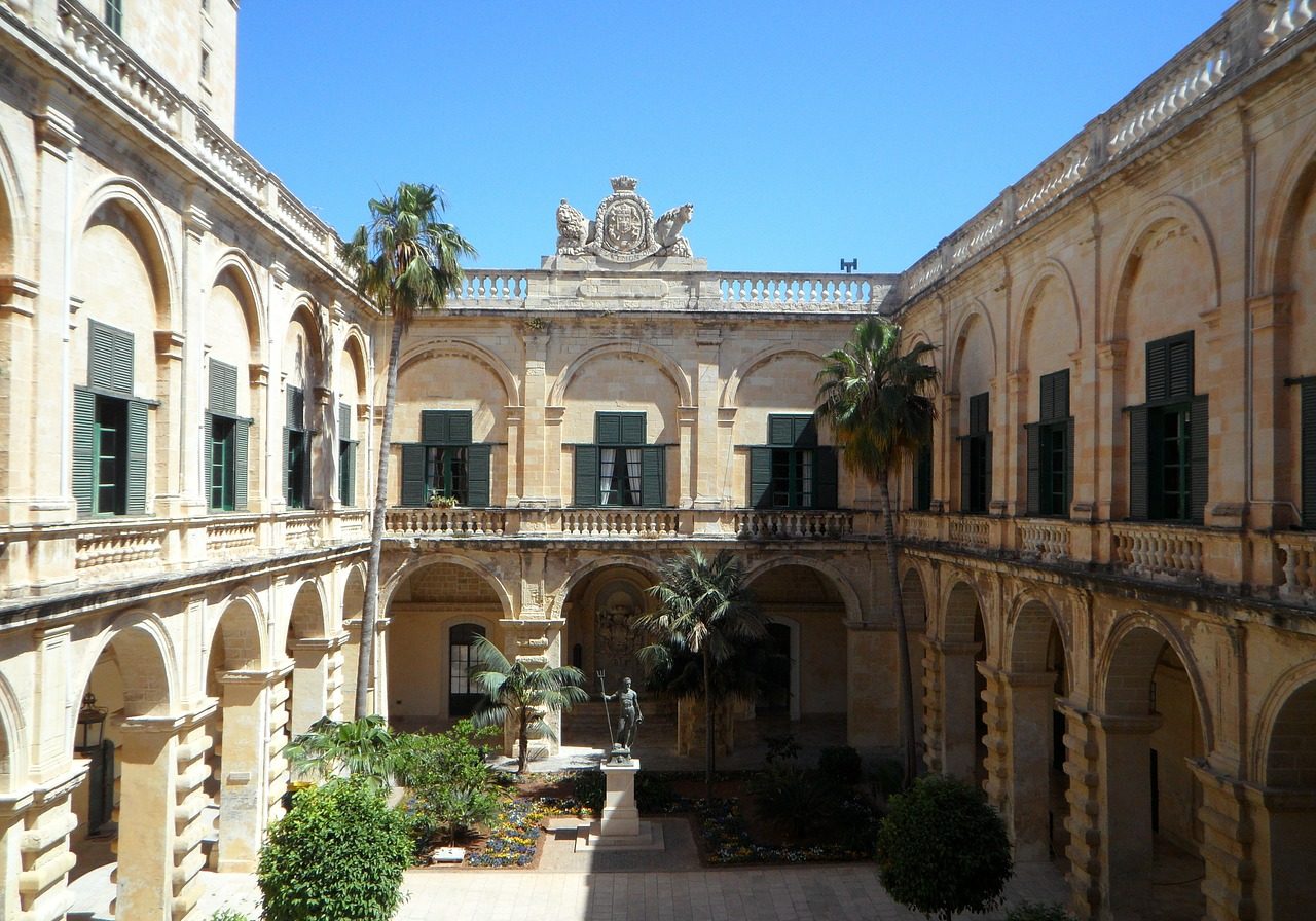 Sehenswert: der Großmeisterpalast in Valletta