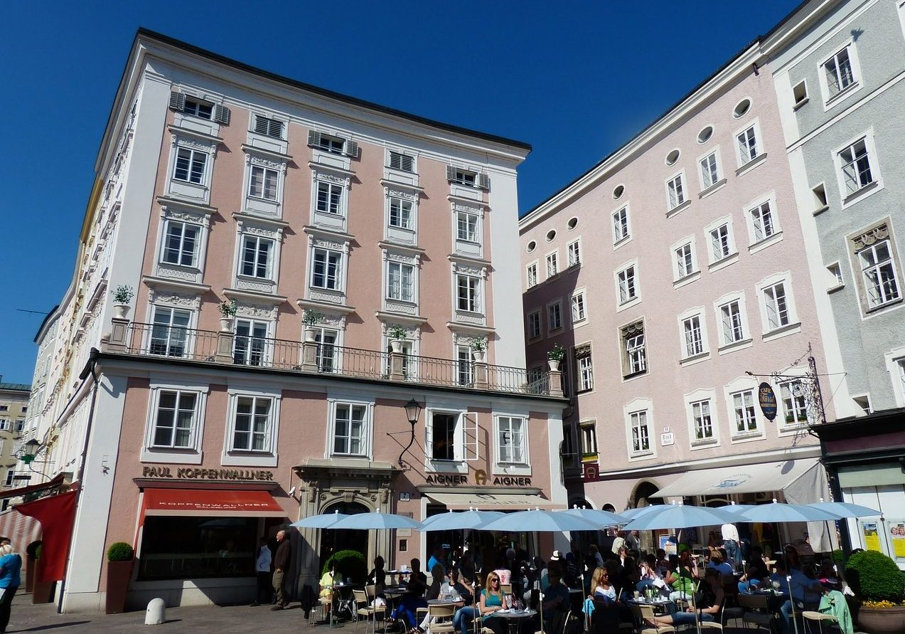 Für einen Café ist immer Zeit bei einer Tour durch Salzburg