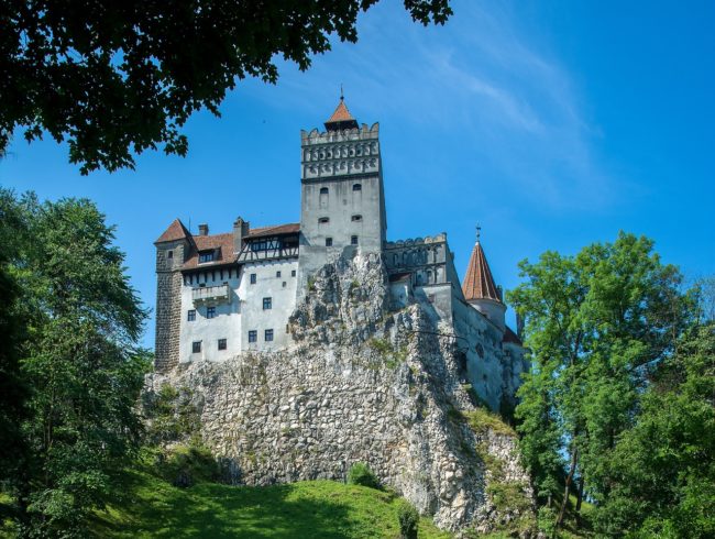 Die Törzburg in Kronstadt, auch als Dracula-Schloss Bran bekannt