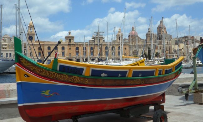 Malerische Stadt Valletta